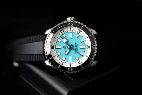 breitling superocean türkis